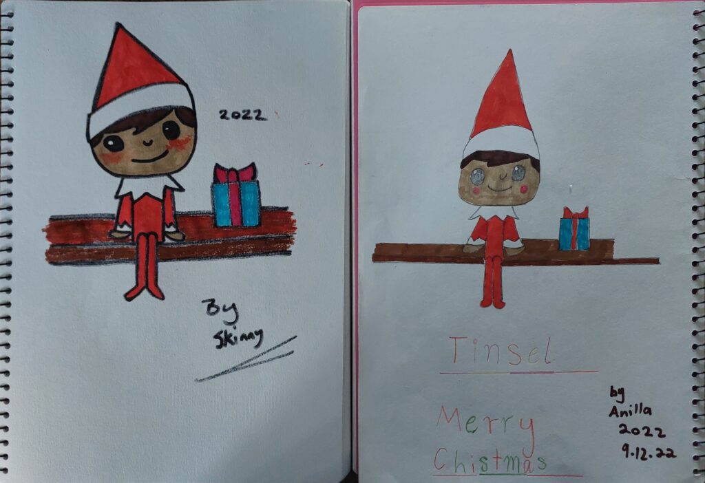 Christmas Elf on a shelf